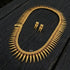 925 Gold plated Mullamottu Necklace Set