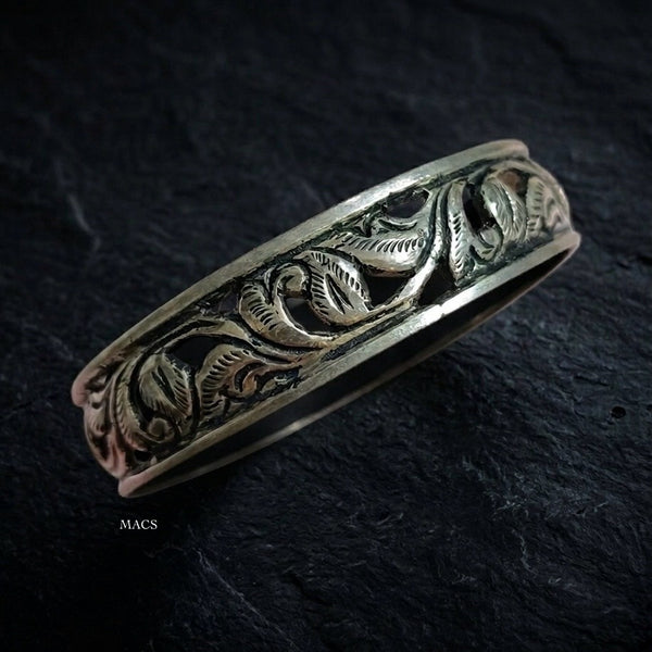 Silver Chitai Kada (Size 2.4)