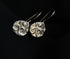 925 Coin Script Earrings