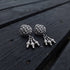 925 Silver Stud Drop Earrings