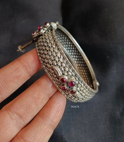 925 Kemp Statement Woven Kada (Size 2.6)