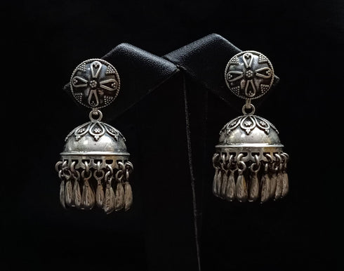 925 Silver Rawa Jhumka
