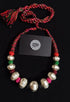 Multicolor Wax Bead Necklace (oversized beads)