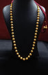 Goldplated Wax Carved Necklace