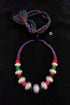 Multicolor Wax Bead Necklace (oversized beads)