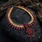 Pre Order 925 Gold plated Kemp stone attigai