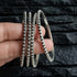 925 Pure Silver Bangles (Size 2.6)