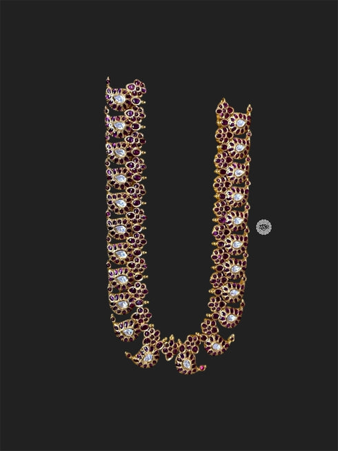 Gold plated Mango Kemp-Kundan Necklace