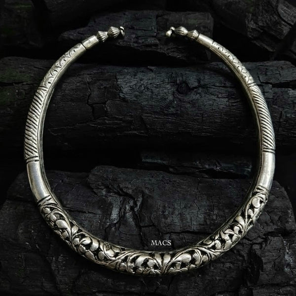 925 Reversible Silver Hasli Necklace