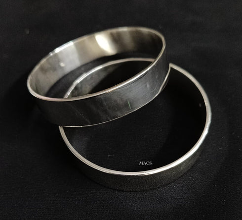 925 Silver kada Plain Kada