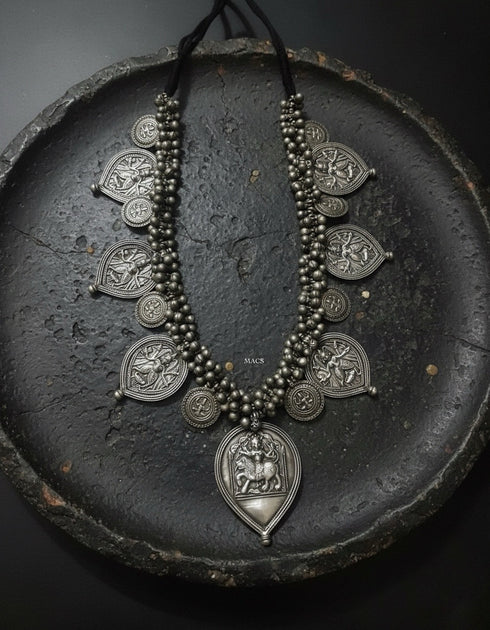 Vintage Silver Patdi Ghungaroo Necklace