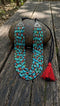 925 Silver Turquoise Coral necklace