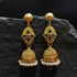 Goldplated Kundan Motif Jhumka