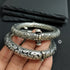 Chitai Silver kada (Pair,Size 2.4)