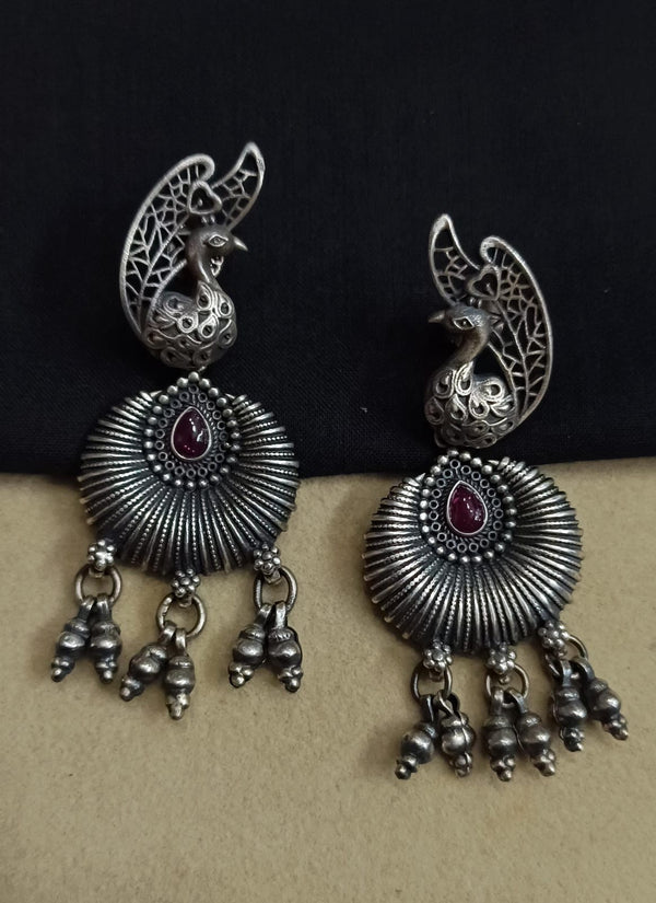 Peacock Kempstone Earrings