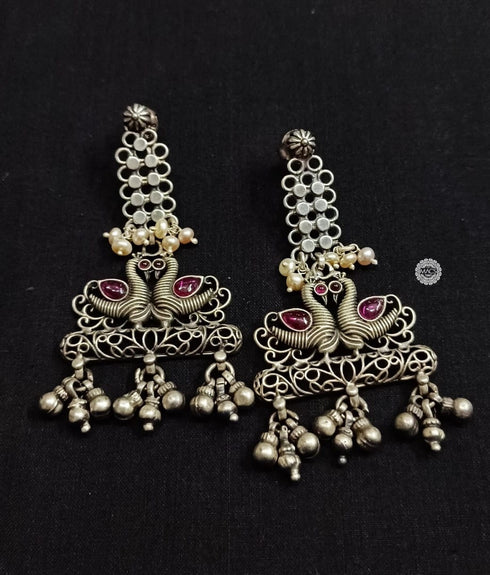 925 Silver Bird Earrings