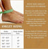 925 Silver ball anklet (pair)