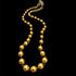 925 Gold plated Ball necklace
