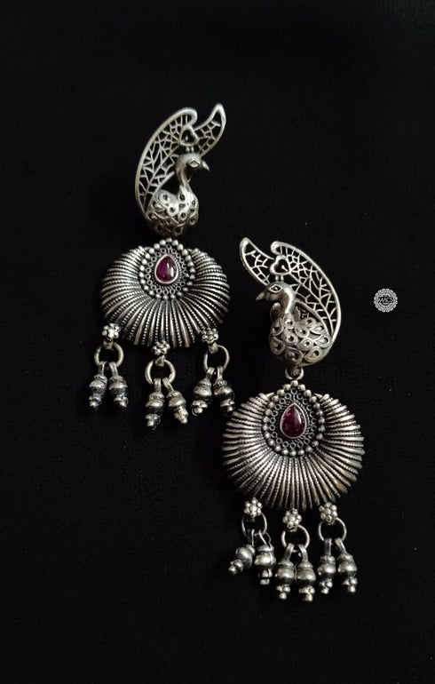 Peacock Kempstone Earrings