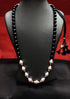 Dholki Black Beads Necklace