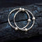 925 Silver Big Hoop Earrings