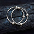 925 Silver Big Hoop Earrings