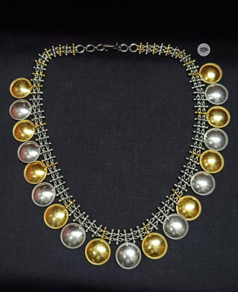 925 Dual tone necklace
