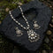 925 Pearl Silver Addigai Necklace (pre order)
