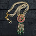 925 Peacock Kundan Pearl Necklace