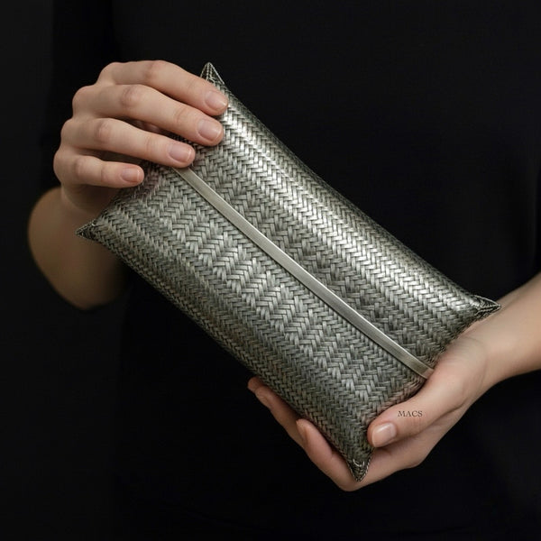 925 Pure Silver Clutch