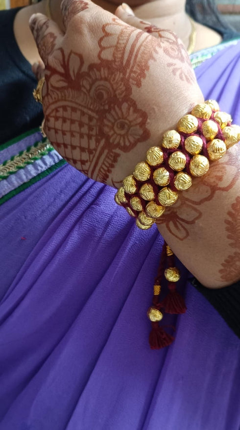 Rajasthani Goldplated Pochi Bracelet