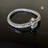 Silver Twisted Bangle Kada