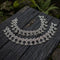 925 Silver Flowers anklet (pair)