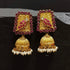 Kundan Goldplated Bird Jhumka