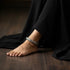 Chitai Bold Silver anklet kada (pair)