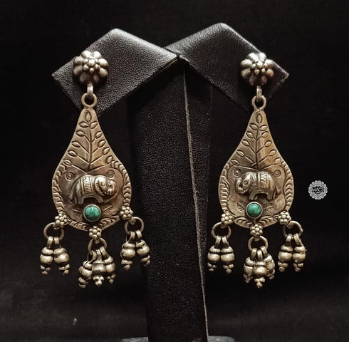 Silver Turquoise Earrings