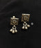 925 Silver Stud Drop Earrings