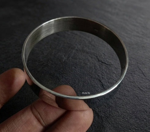 925 Silver kada Plain Kada