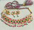 Kundan Silver Necklace Set
