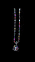 925 Silver Navratna Necklace (pre order)