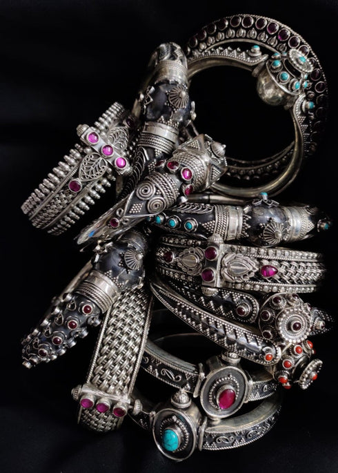 Pink Kemp Woven Kada (Size 2.6)