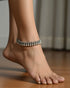 Silver ball anklets (Pair)- Pre Order
