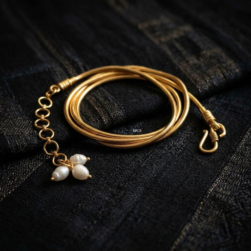 Gold plated Kamarbandh Silver (Waist chain)
