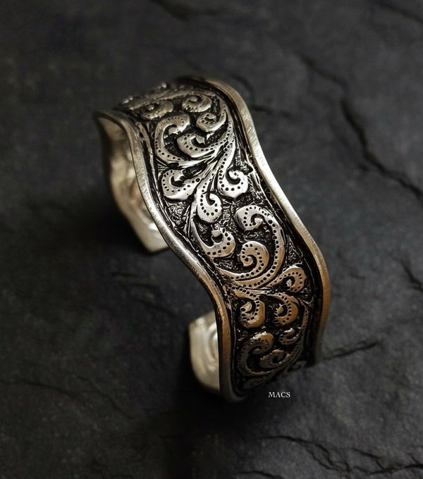 925 Silver Chitai Adjustable Cuff
