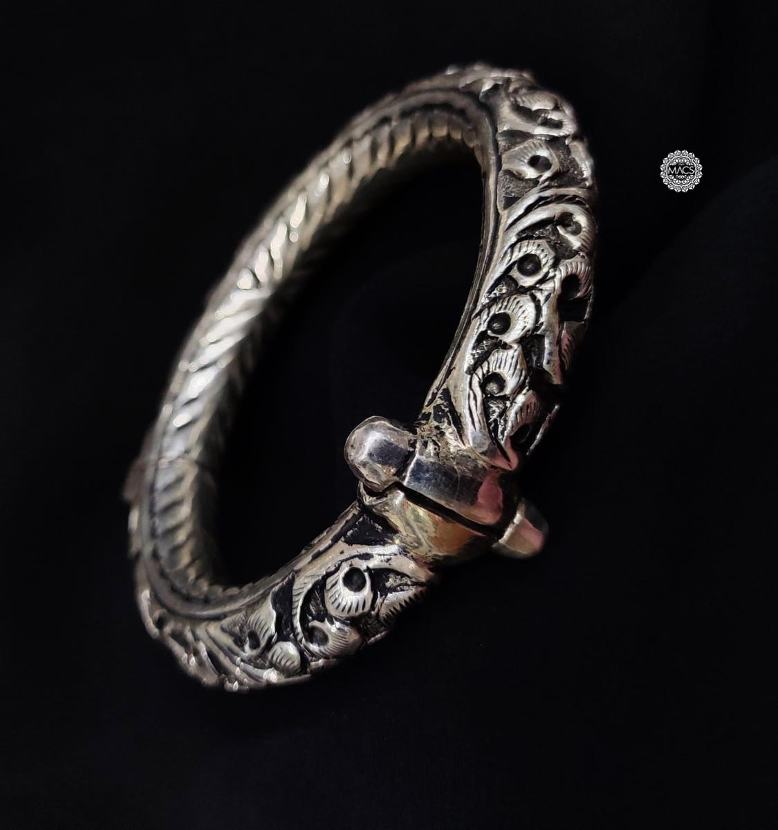 Bangle Jointless Silver Ring Jointless Silver Kada Fine Silver