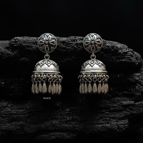 925 Silver Rawa Jhumka