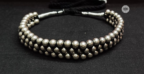 Pure Silver Thushi Choker