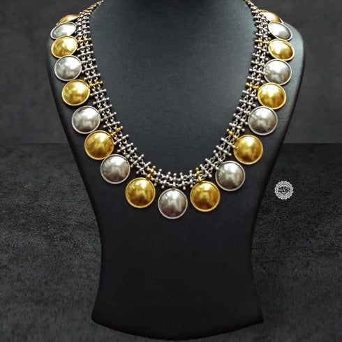 925 Dual tone necklace