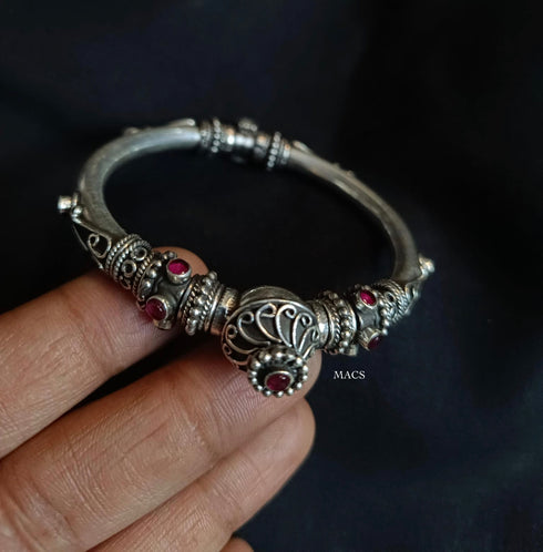Pink Kemp Statement Bangle (Size 2.6)