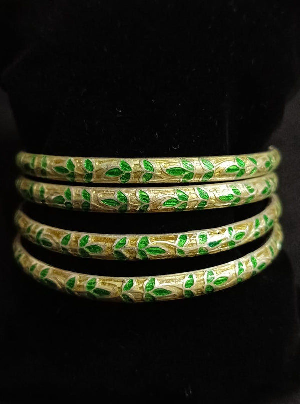 925 Silver Meenakari Bangles (2.4)